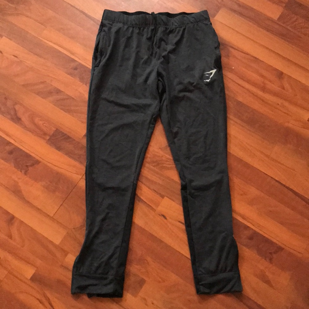 Black Gym Shark sweatpants